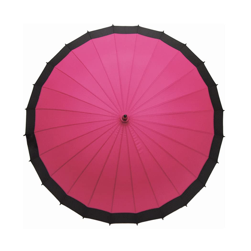 サントス(Santos) サントス(Santos) 二十四本骨蛇の目風和傘 ピンク JK-01ピンク 60cm